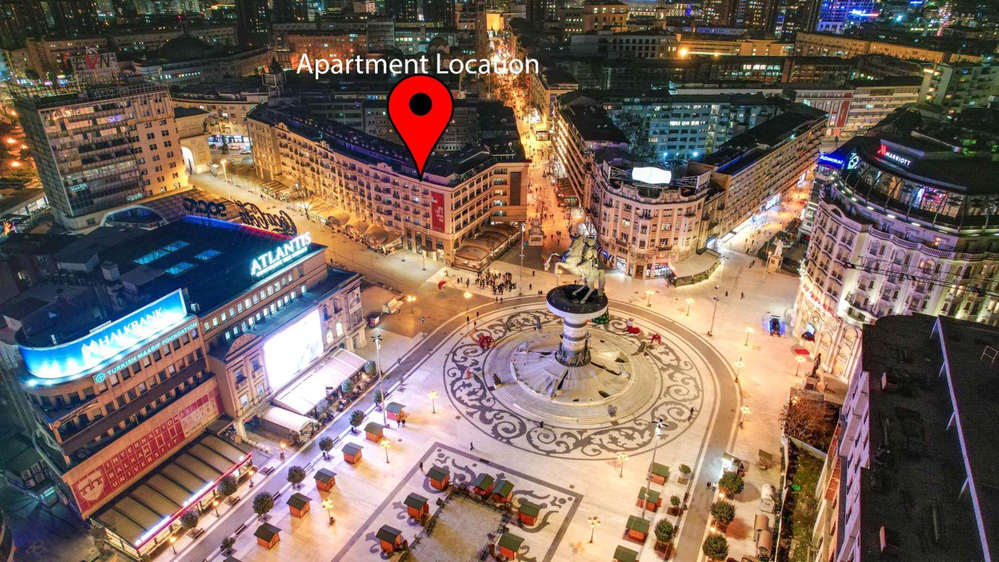 Fantazy Apartment Main Square Skopje Zewnętrze zdjęcie