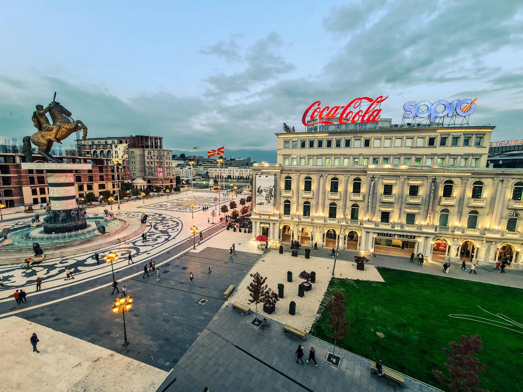 Fantazy Apartment Main Square Skopje Zewnętrze zdjęcie